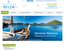 Tablet Screenshot of nauticavalencia.com